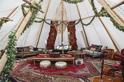 Charming Outdoor Lifestyle Ideas With Bohemian Tents Hippie Boho Style
