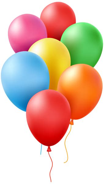 Clipart Clear Background Birthday Balloons Clipart Balloons Transparent