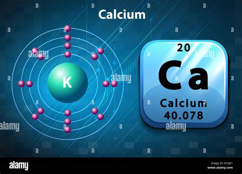 Calcium Atom Hi Res Stock Photography And Images Alamy