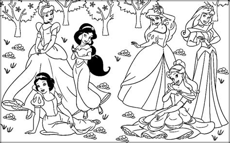 As much as my children have been enjoying all these disney movies on disney+, they need some time off from the screen. All Disney Princesses Together Coloring Pages at ...