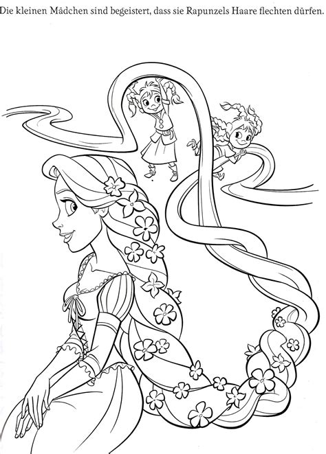 Rapunzel colouring - Imagui