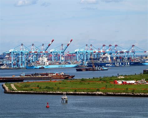 Apm Container Terminal Newark Bay Port Elizabeth New Jersey Flickr