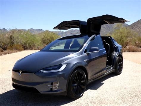2020 Tesla Model X Long Range Plus 36344 Miles Gray Suv Electric