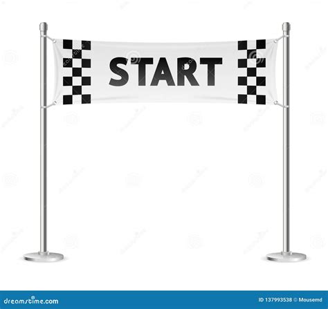 Start Race Sign