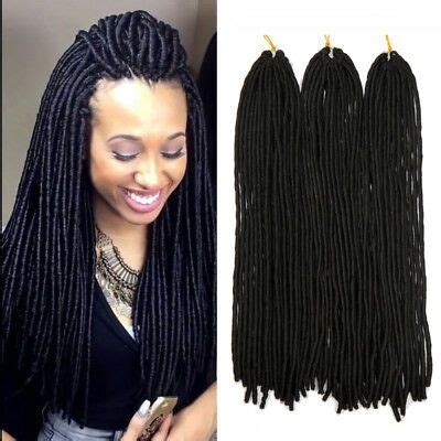 A community of men and women in kenya and a global village, that loves natural hair in all its. SOFT FAUX LOC 20"Synthetic Crochet Braid Dread Locks ...