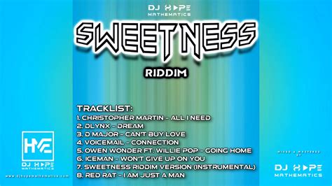 Sweetness Riddim Mix Full Album Ft Christopher Martin Voicemail Red Rat D Major Dlynx