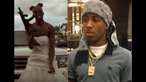 Rapper Wearing A Wedding Dress Says Nba Youngboy Cant Doovi