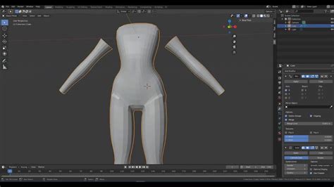 Beginer Model A 3d Body In Blender Youtube