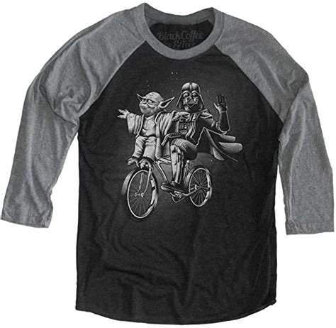 Star Wars Shirt Yoda And Darth Vader Bike Long Sleeve