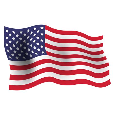 American Wavy Flag Clipart 8470078 Png