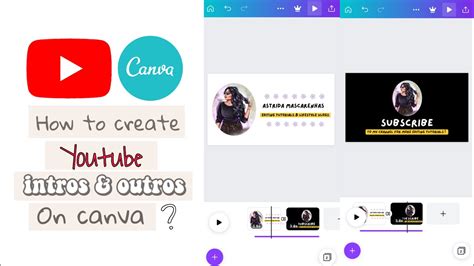 How To Edit Matching Youtube Intro And Outro On Canva Matching Intro