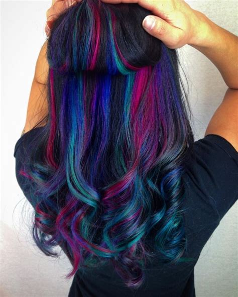 Rainbow Hair Ideas For Brunette Girls No Bleach Required Artofit