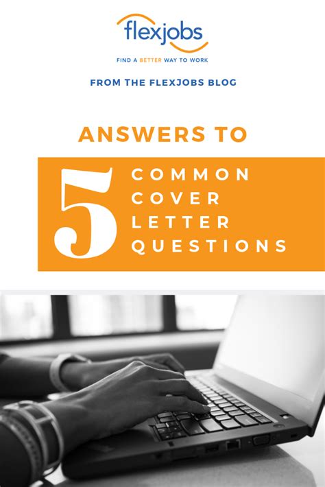 Writing a good cover letter is an essential part of the job hunting process, but knowing how to do it. Answers to 5 Common Cover Letter Questions | Cover letter ...