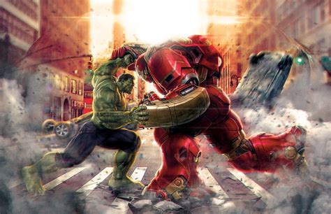 Hulk Vs Hulkbuster 5k Retina Ultra Hd Wallpaper Sfondo 6800x4400