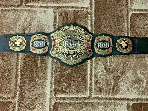 Roh World Television Brass Championship Belt Zees Belts