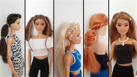 Easy And Cute Barbie Hairstyles