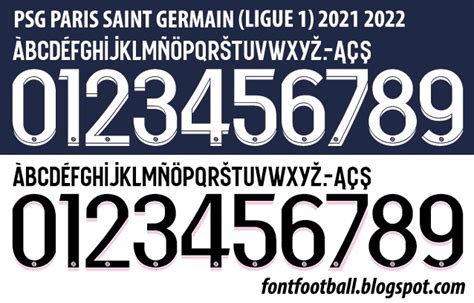 Font PSG download and install on the WEB site