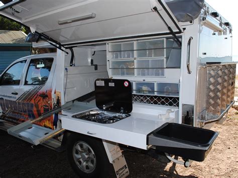 Dual Cab | Ute canopy, Slide in camper, Ute camping