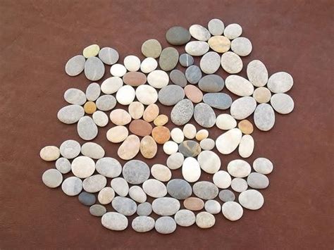 100 Smooth Tiny To Small Ultra Thin Flat Oval And Round Shaped Etsy