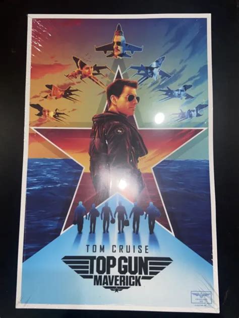 Top Gun Maverick Poster Tom Cruise Limited Edition 11x17 Fan Exclusive