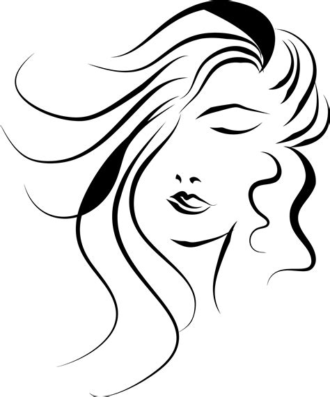 Woman Face Line Drawing At Free For Personal Use