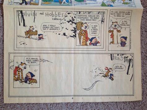 The Last Calvin And Hobbes Strip Rcalvinandhobbes