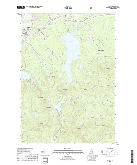 Mytopo Conway New Hampshire Usgs Quad Topo Map