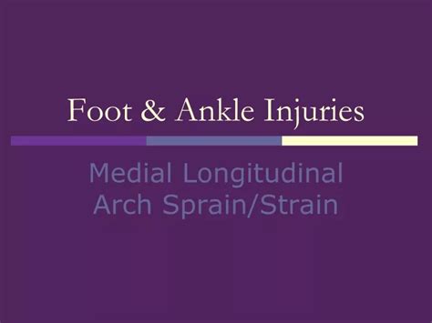 Ppt Foot And Ankle Injuries Powerpoint Presentation Free Download Id