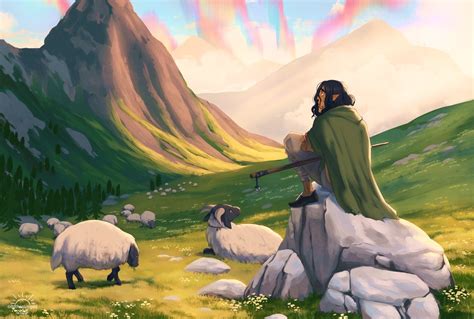 Critical Role Fanart On Twitter Rt Oddthesungod Just A Shepherd Tending To His Sheep Im