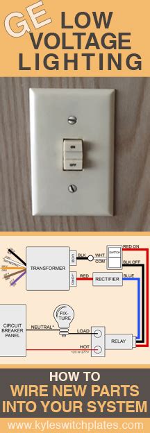 Learn vocabulary, terms and more with flashcards, games and other study tools. Kyle Switch Plates: How to Replace a Low Voltage GE Switch ...