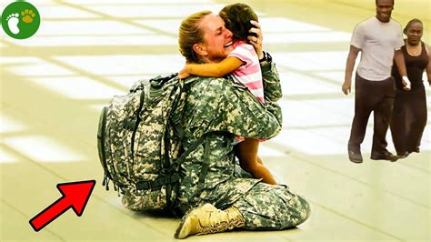 Most Emotional Soldiers Coming Home Compilation 22 Try Not To Cry Youtube