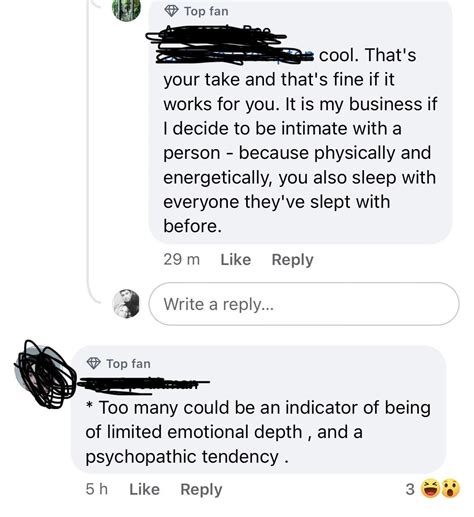 On A Post About The Number Of Sexual Partners Youve Had R