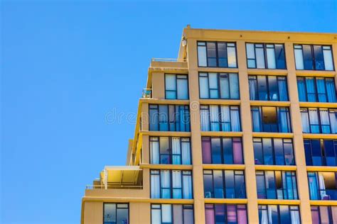 Modern Contemporary Apartment Condo Building With Glass Facade