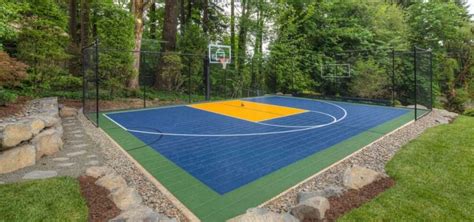 27 Outdoor Home Basketball Court Ideas Sebring Design Build