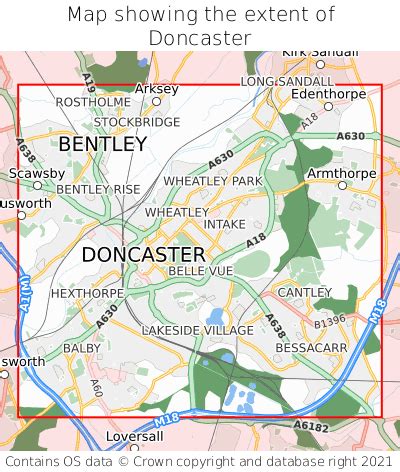Where Is Doncaster Doncaster On A Map