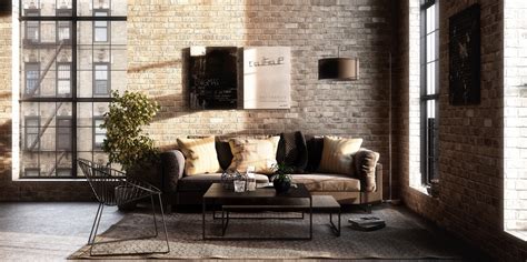 The Key Characteristics Of An Industrial Living Room
