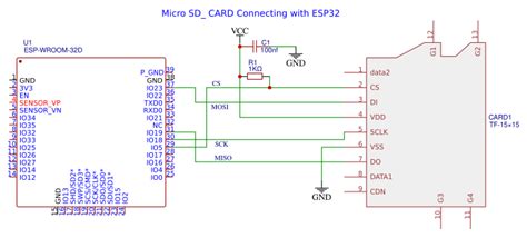 Esp 32 With Sd Card Resources Easyeda