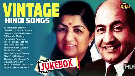 Vintage Hindi Songs Jukebox Top Video Songs Hd Youtube