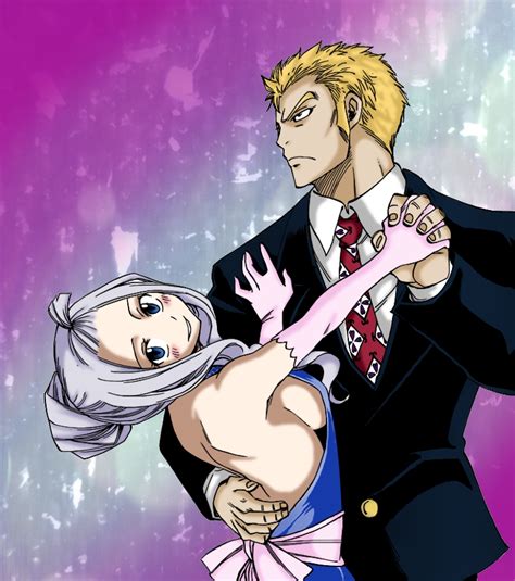 Laxus And Mirajane By Thedominique On Deviantart