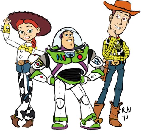 Sheriff Woody Buzz Lightyear Jessie Toy Story Pixar Png Clipart