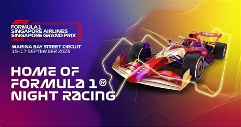 Singapore Gp Formula 1 Tickets X3 Pit Grandstand Tickets And Vouchers