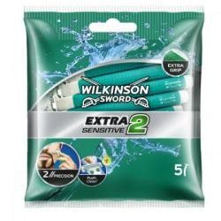 Wilkinson jedn.žiletky extra2 sensit.5ks - Kosmetika Pro muže Péče o obličej Holení | Drogerie Fiala