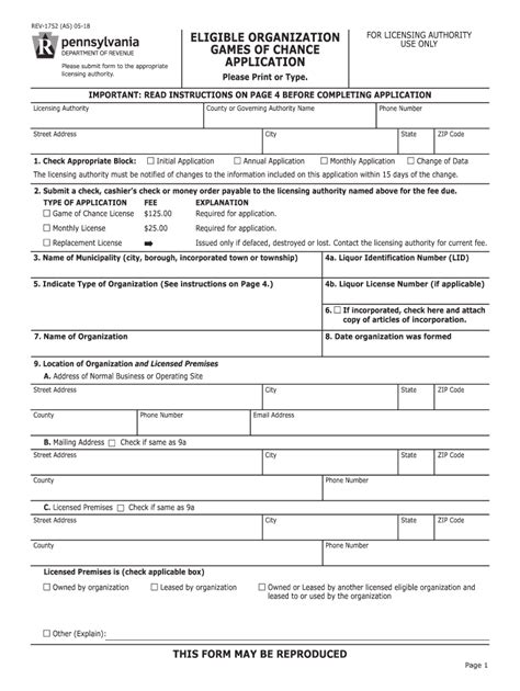 Pa Dor Rev 1752 2018 2021 Fill Out Tax Template Online Us Legal Forms