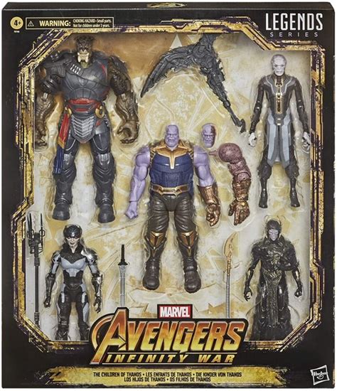 Hasbro Marvel Legends The Children Of Thanos Figure 5 Pack Back In