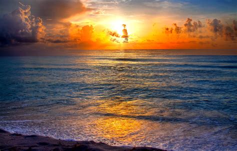 Cancun Sunrise Another Shot Of Cancun Sunrise Hdr Composi Flickr