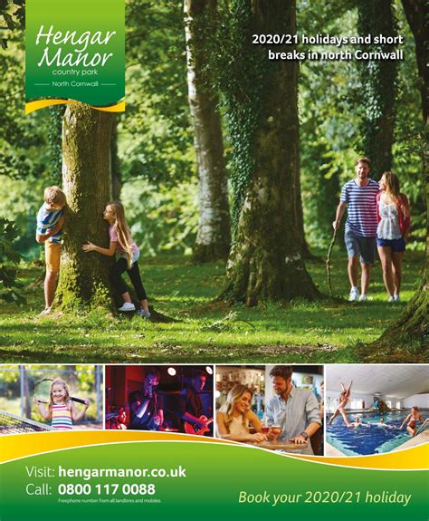 Hengar Manor Country Park Brochure 2020 By Pitched Issuu