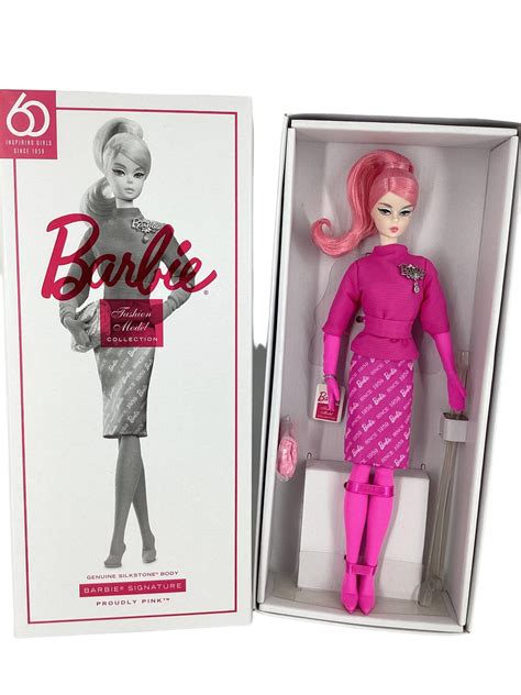 Lot 1 Proudly Pink Barbie A Bfmc Barbie Signature Doll With
