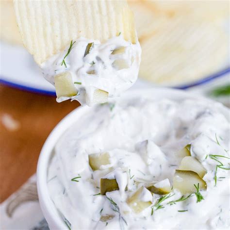 The Best Easy Dill Pickle Dip Yellowblissroad Com