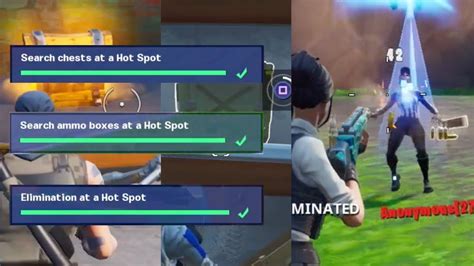 Search chests at neo tilted or junk junction (7). ALL 3 STAGES - Search Chests at a Hot Spot - Week 6 Season ...