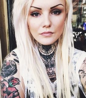 Blonde Ink Rose And Rose Tattoo Image On Favim